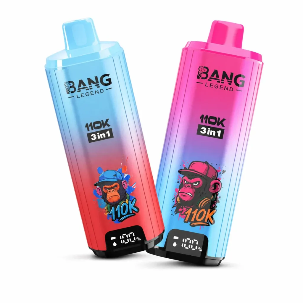 Bang Legend 110000 Züge 3-in-1 Aromen Vape –, Mesh-Coil, USB-C
