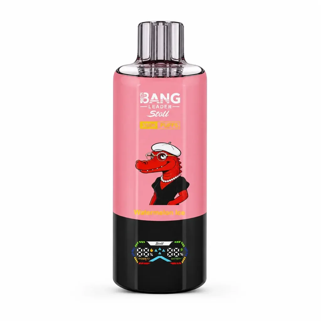 Bang Leader Stoll 350K Einweg-E-Zigarette – 350,000 Züge 4-in-1 Aromakammer kombiniert 8 Aromensystem wiederaufladbares Vape-Gerät