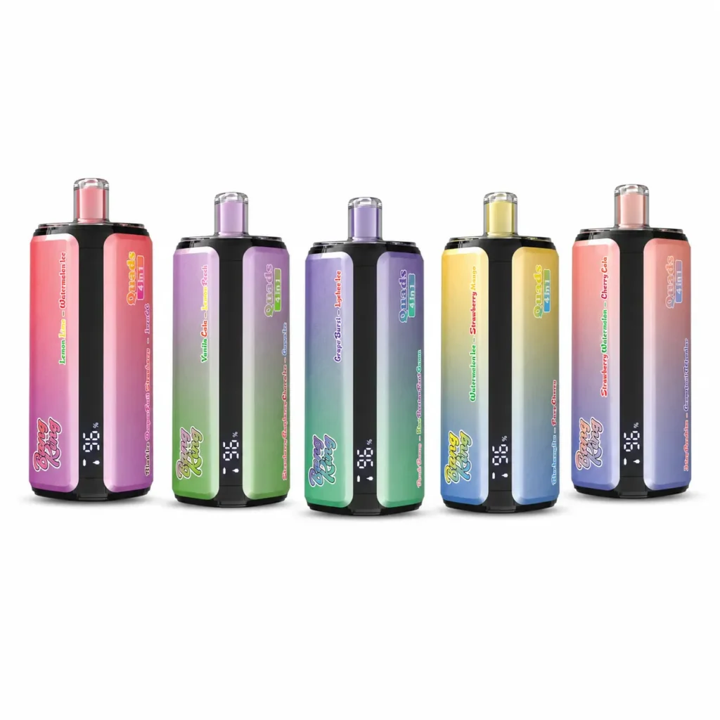 Bang King 250000 Züge 4-in-1 Vape – sehr hohe Kapazitätsangabe| Mesh-Coil| USB-C wiederaufladbar