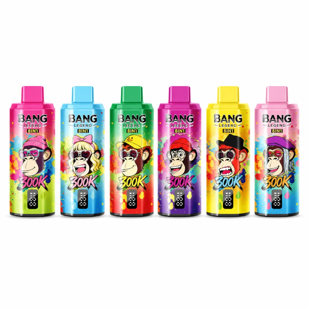 Bang Legend Geek 300K Einweg-E-Zigarette – 8-in-1 Aromakammer