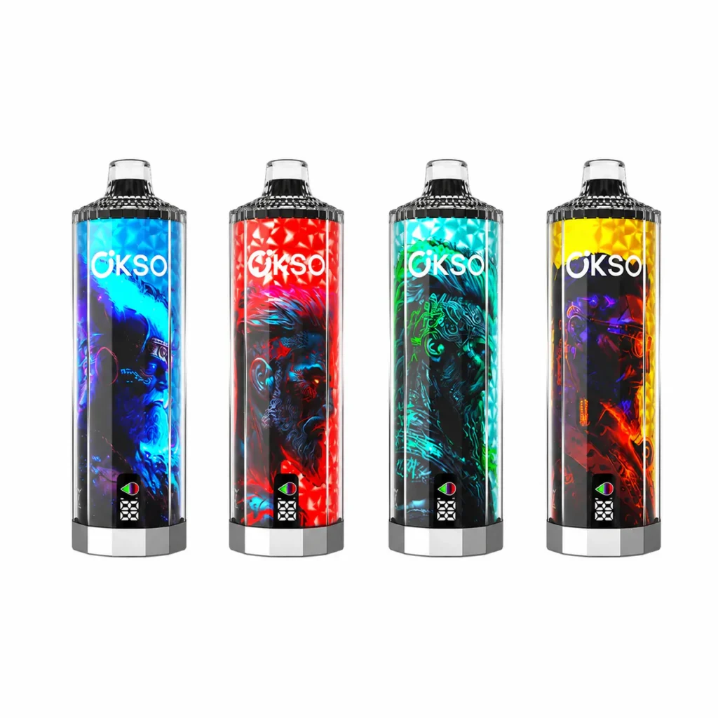 OKSO Shisha Hookah Mega 50K Einweg-E-Zigarette - 10er-Pack