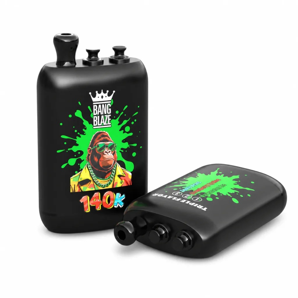 Bang Blaze 140000 140K Züge 3-in-1 Aromen Original wiederaufladbar Einweg-E-Zigarette