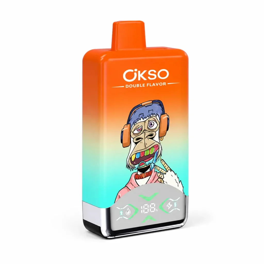 OKSO Doppelgeschmack 60K Einweg-E-Zigarette - 10er-Pack