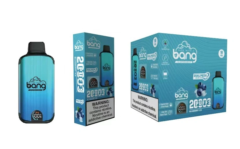 BANG 20K Smart Screen Blueberry Ice Produktansicht auf weißem Hintergrund