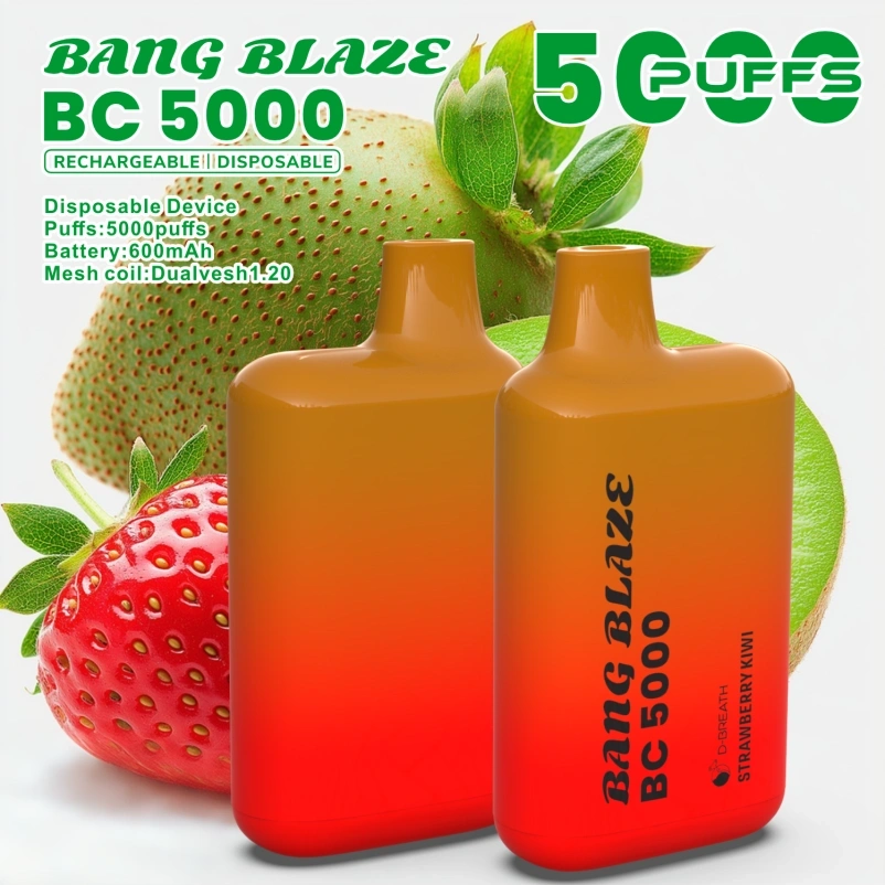 BANG Blaze BC5000 Strawberry Kiwi Produktansicht auf weißem Hintergrund
