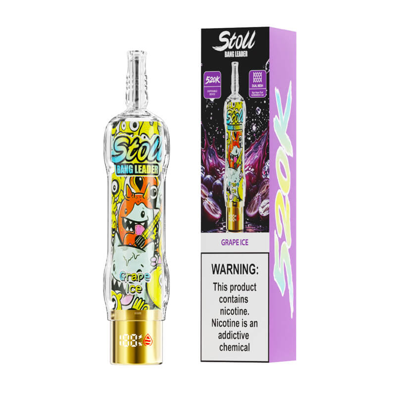 BANG Leader Stoll 520K Grape Ice auf weißem Hintergrund