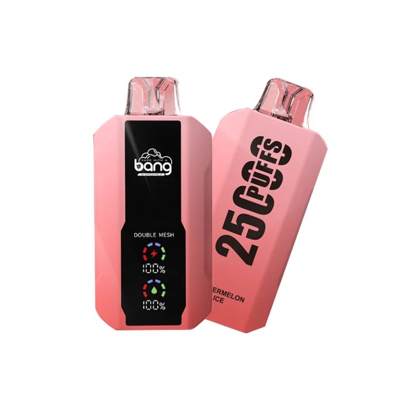 BANG 25K LCD Watermelon Ice Produktansicht auf weißem Hintergrund