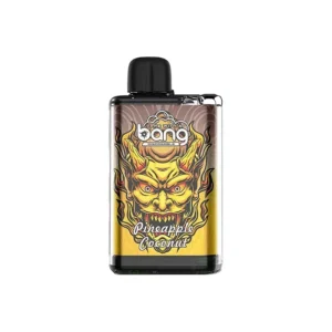BANG 28K Ice Control Pineapple Coconut auf weißem Hintergrund