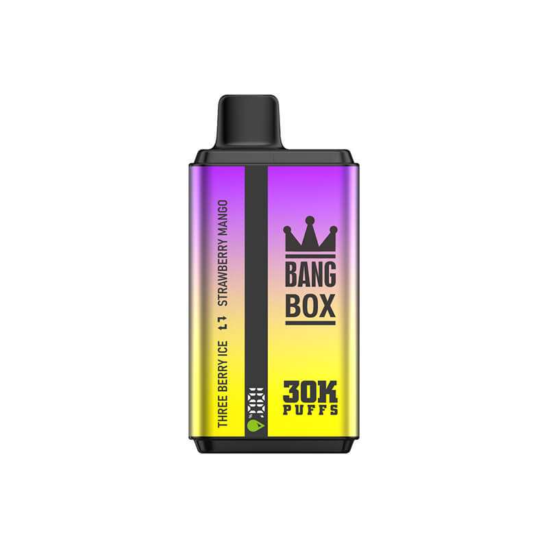 BANG BOX 30K mit Doppelgeschmack – Drei Beeren mit Eisnote und Erdbeere-Mango