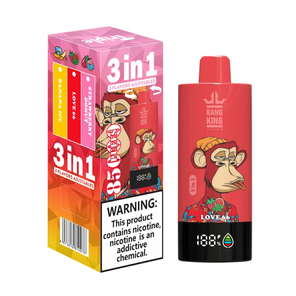 BANG King Triple 85K 3-in-1 auf weißem Hintergrund