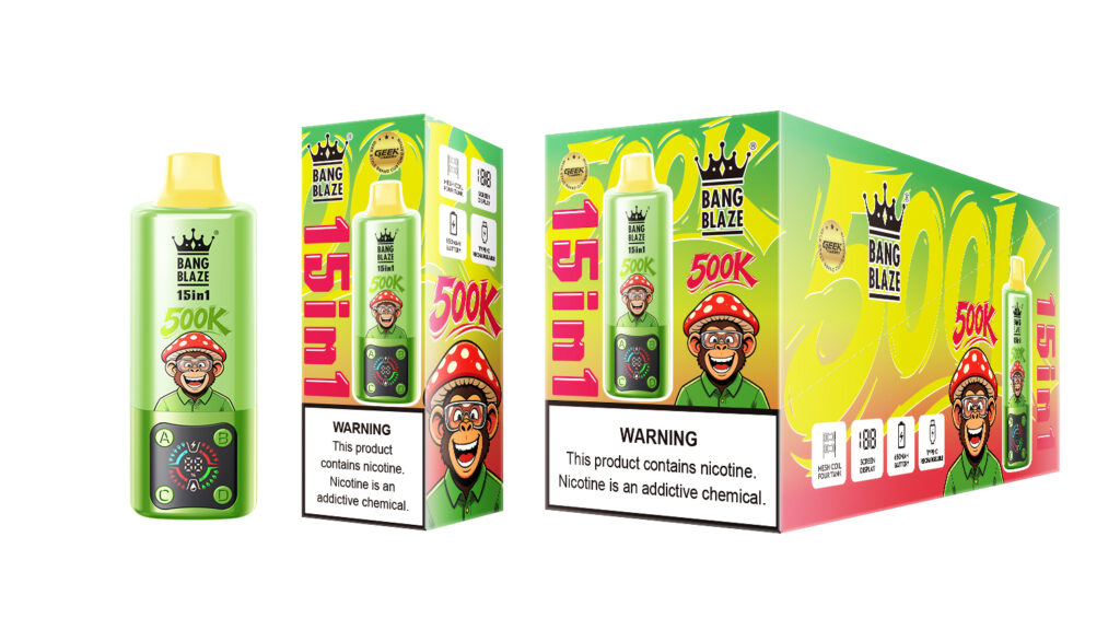 BANG Blaze 15-in-1 500K auf weißem Hintergrund