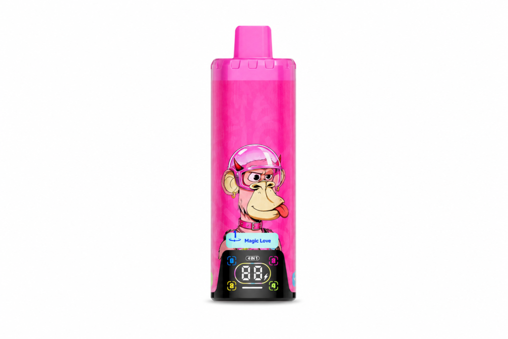 FUMOT ECO 4-in-1 80K in Pink auf reinweißem Hintergrund