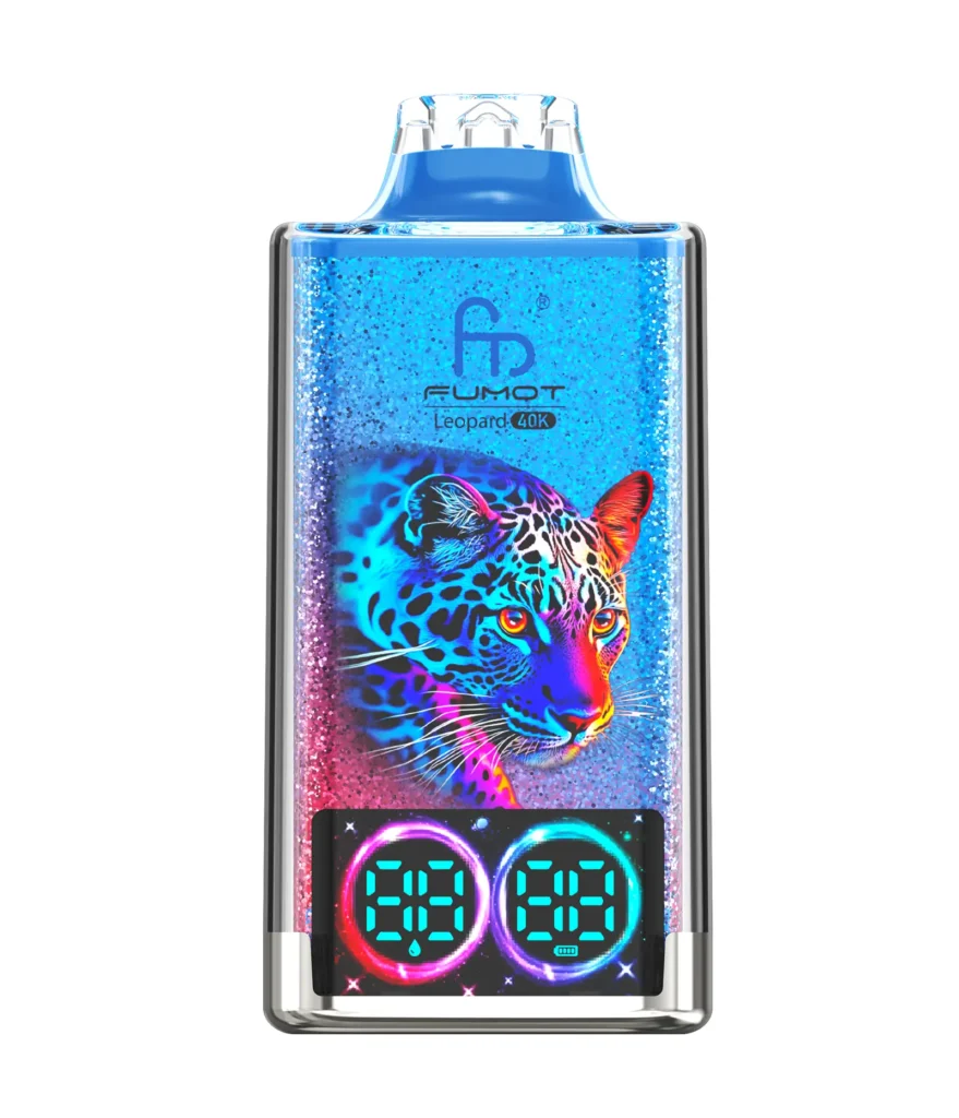 FUMOT Leopard 40K Produktansicht auf weißem Hintergrund