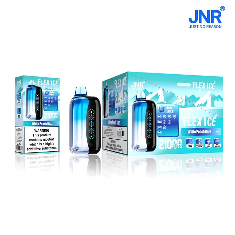 JNR Flex Ice 21K Verpackung auf weißem Hintergrund