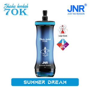 JNR Shisha Hookah 70K Summer Dream auf weißem Hintergrund