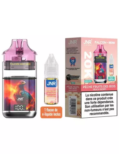 JNR Falcon Mini 20K Peach Berry auf weißem Hintergrund